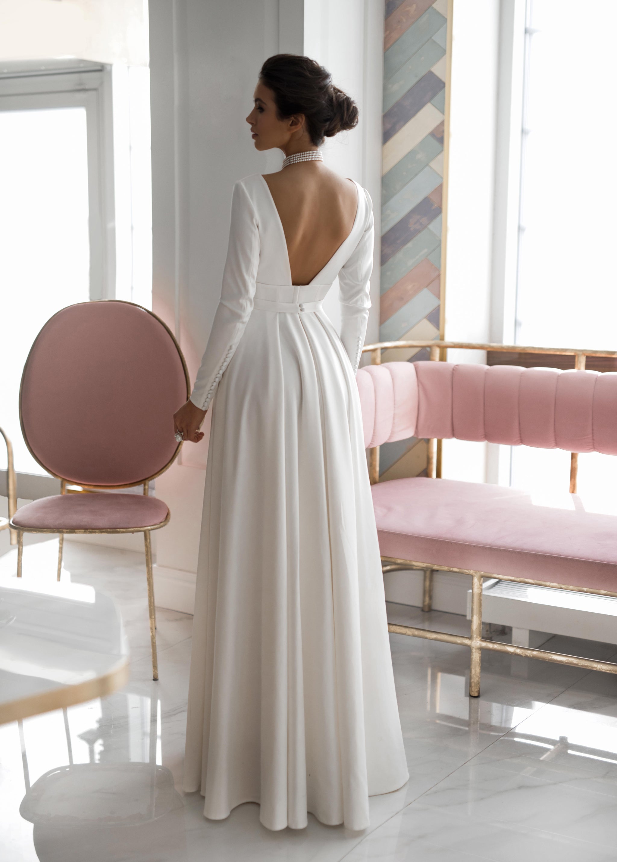 Elegant Simple Elopement Wedding Dress | White Lace Dresses - Ever-Pretty UK